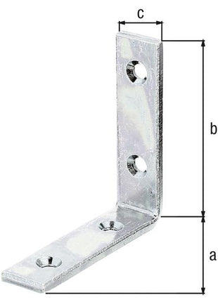 GAH Balkenwinkel  L80x80 mm Breite 20 mm ( 8002379802 )