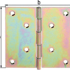 Zawias GAH wysokość 70 mm szerokość 70 mm ( 8002742178 )