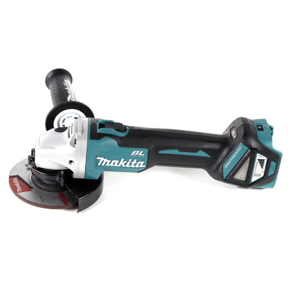 Makita DGA 511 RMJ Akku Winkelschleifer 18 V 125mm Brushless + 2x Akku 4,0Ah + Ladegerät + Makpac - Toolbrothers