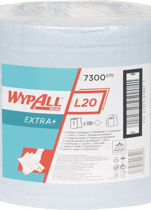 KIMBERLY-CLARK Ściereczka do wycierania WYPALL L20 7300 L380xW235 ok. mm ( 9000469688 )