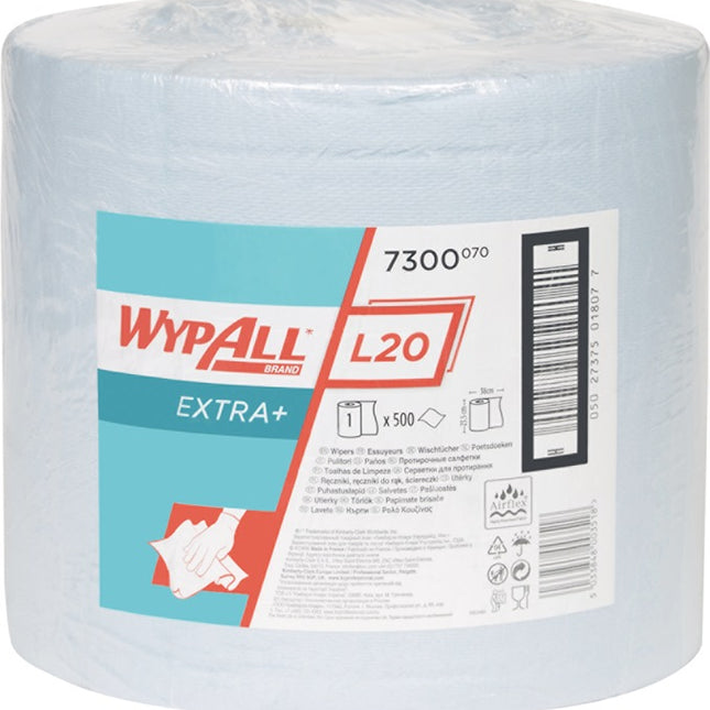 KIMBERLY-CLARK Ściereczka do wycierania WYPALL L20 7300 L380xW235 ok. mm ( 9000469688 )