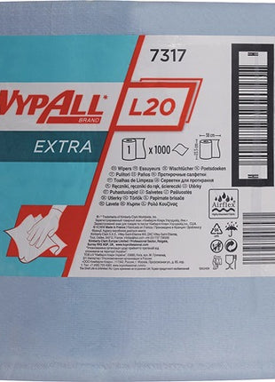 KIMBERLY-CLARK Wischtuch WYPALL* L20 EXTRA+ 7317 L380xB235ca. mm ( 9000469741 )