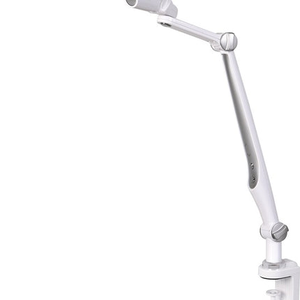 HANSA lampa biurkowa LED Multiflex ABS, żelazo, PS biały/srebrny Wysokość 600 mm ( 9000483601 )