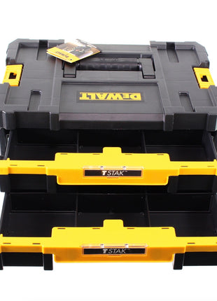 DeWalt DWST 1-70706 TSTAK IV Werkzeugbox mit 2 Schubladen und verstellbaren Trennstegen - Toolbrothers