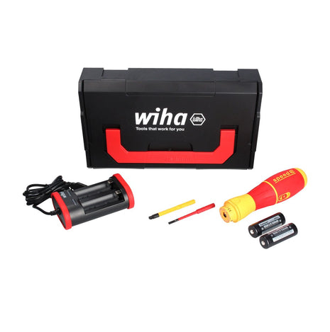 Wiha speedE II electric E-Schraubendreher 7 tlg. ( 44318 ) + 2x slimBit + Akku + Ladegerät + L-Boxx Mini - Toolbrothers