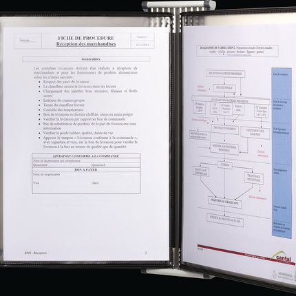 TARIFOLD Wandhalter  10 Sichttafeln ( 9000492071 )