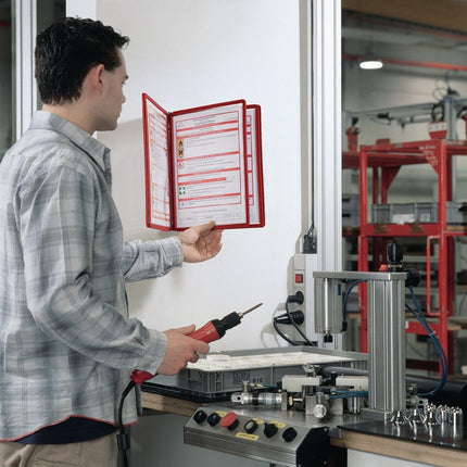 DURABLE Wandhalter  5 Sichttafeln ( 9000492450 )