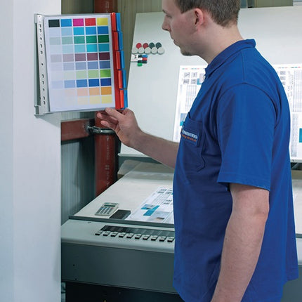 DURABLE Wandhalter  10 Sichttafeln ( 9000492483 )