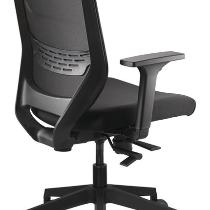 TREND OFFICE Bürodrehstuhl Mesh Armlehnen, breiten- und höhenverstellbar ( 9103483045 )