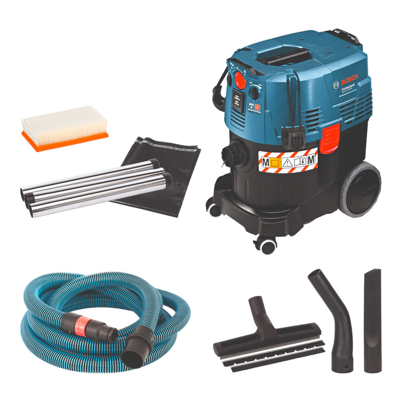 Bosch GAS 35 M AFC Profesjonalny odkurzacz przemysłowy 1200 W 35 l ( 06019C3100 ) klasa pyłu M