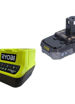 RYOBI R18PI-120GJ Akumulatorowa sprężarka ręczna 18 V 10,3 bar ( 5133005325 ) + 1x akumulator 2,0 Ah + ładowarka