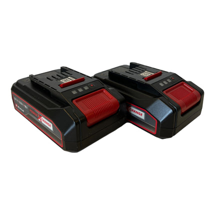 Einhell 2x 18V 2,5Ah PXC-Twinpack Power X-Change ( 4511524 ) 18 V 2,5 Ah Li-Ion ze wskaźnikiem poziomu naładowania