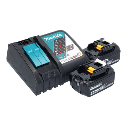 Makita DUR 191 LRMX3 Akumulatorowa podkaszarka do trawy 18 V bezszczotkowa + 2x akumulator 4,0 Ah + ładowarka