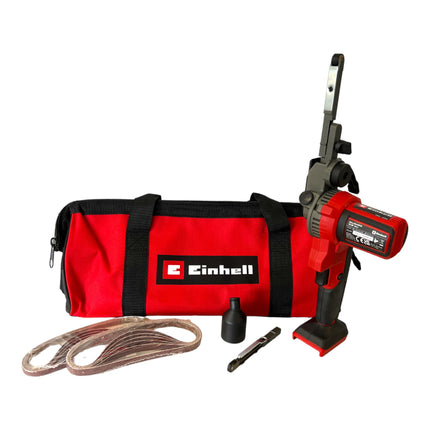 Einhell TE-BF 18 Li-Solo akumulatorowy pilnik taśmowy 18 V 13 x 457 mm + torba ( 4461000 ) Solo - bez akumulatora, bez ładowarki