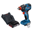 Bosch GDX 18V-200 Professional Akku Drehschlagschrauber 18 V 200 Nm Brushless + 1x Akku 2,0 Ah + Ladegerät