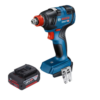 Bosch GDX 18V-200 Professional akumulatorowy klucz udarowy 18 V 200 Nm bezszczotkowy + 1x akumulator 4,0 Ah - bez ładowarki