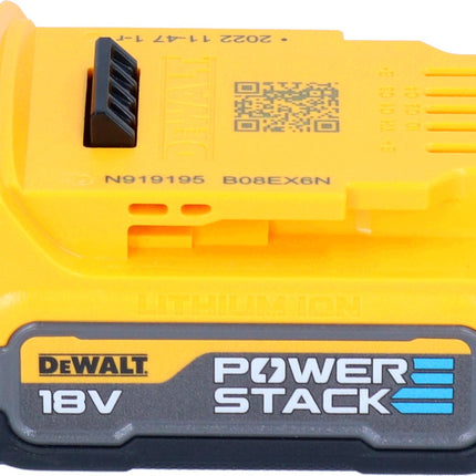 Akumulatorowy klucz udarowy DeWalt DCF 891 NT 18 V 1084 Nm 1/2" bezszczotkowy + 1x akumulator Powerstack 1,7 Ah + TSTAK - bez ładowarki
