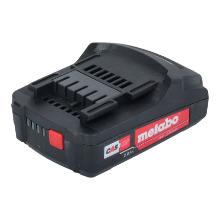 Metabo BS 18 LT akumulatorowa wiertarko-wkrętarka 18 V 60 Nm + 1x akumulator 2,0 Ah + metaBOX - bez ładowarki