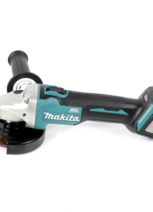 Makita DGA 454 SM1 Akku Winkelschleifer 18 V 115mm + 1x Akku 4,0Ah + Ladegerät + 6x Schruppscheibe - Toolbrothers