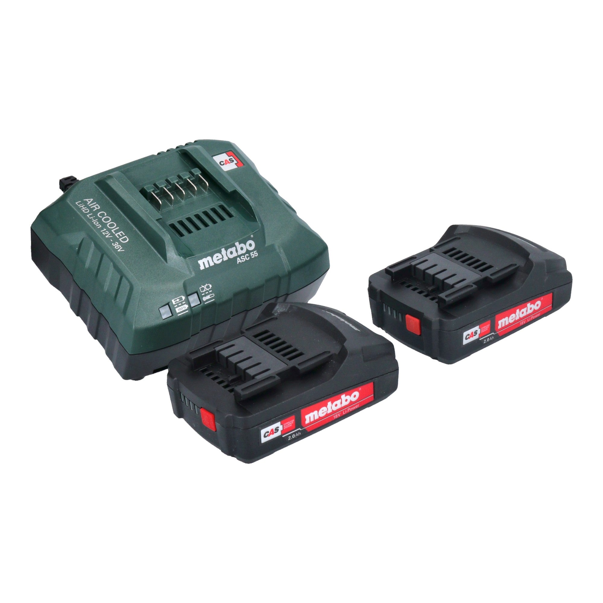 Metabo BS 18 LT Akku Bohrschrauber 18 V 60 Nm 2x Akku 2 0 Ah Ladegeraet metaBOX 3 - toolbrothers