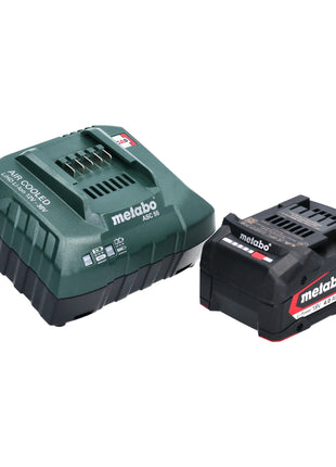 Metabo BS 18 LT Perceuse-visseuse sans fil 18 V 60 Nm + 1x batterie 4,0 Ah + chargeur + metaBOX