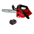 Milwaukee M18 FTHCHS30-551 Akumulatorowa pilarka łańcuchowa z uchwytem górnym 18 V 30 cm + 1x akumulator 5,0 Ah - bez ładowarki