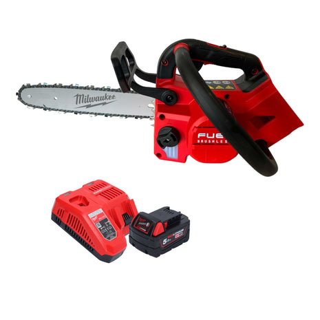 Milwaukee M18 FTHCHS30-551 Akumulatorowa pilarka łańcuchowa z uchwytem górnym 18 V 30 cm + 1x akumulator 5,0 Ah + ładowarka