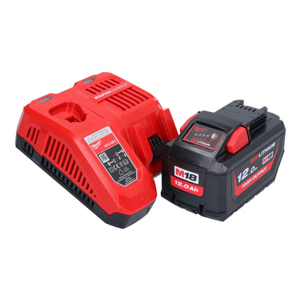 Milwaukee M18 FTHCHS30-121 Akumulatorowa pilarka łańcuchowa z uchwytem górnym 18 V 30 cm + 1x akumulator 12,0 Ah + ładowarka