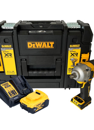 DeWalt DCF 891 P1T Akku Schlagschrauber 18 V 1084 Nm 1/2" Brushless + 1x Akku 5,0 Ah + Ladegerät + TSTAK