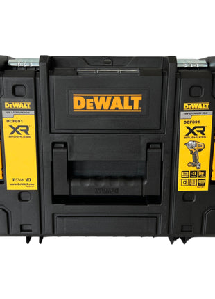 Akumulatorowy klucz udarowy DeWalt DCF 891 P2T 18 V 1084 Nm 1/2" bezszczotkowy + 2x akumulator 5,0 Ah + ładowarka + TSTAK