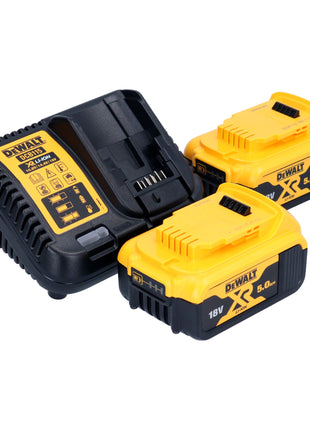 Akumulatorowy klucz udarowy DeWalt DCF 891 P2T 18 V 1084 Nm 1/2" bezszczotkowy + 2x akumulator 5,0 Ah + ładowarka + TSTAK