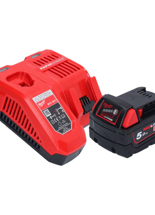 Milwaukee M18 FTHCHS35-551 Akumulatorowa pilarka łańcuchowa z uchwytem górnym 35 cm + 1x akumulator 5,0 Ah + ładowarka