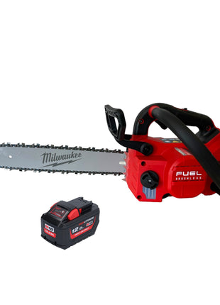 Milwaukee M18 FTHCHS35-112 Akumulatorowa pilarka łańcuchowa z uchwytem górnym 35 cm + 1x akumulator 12,0 Ah - bez ładowarki