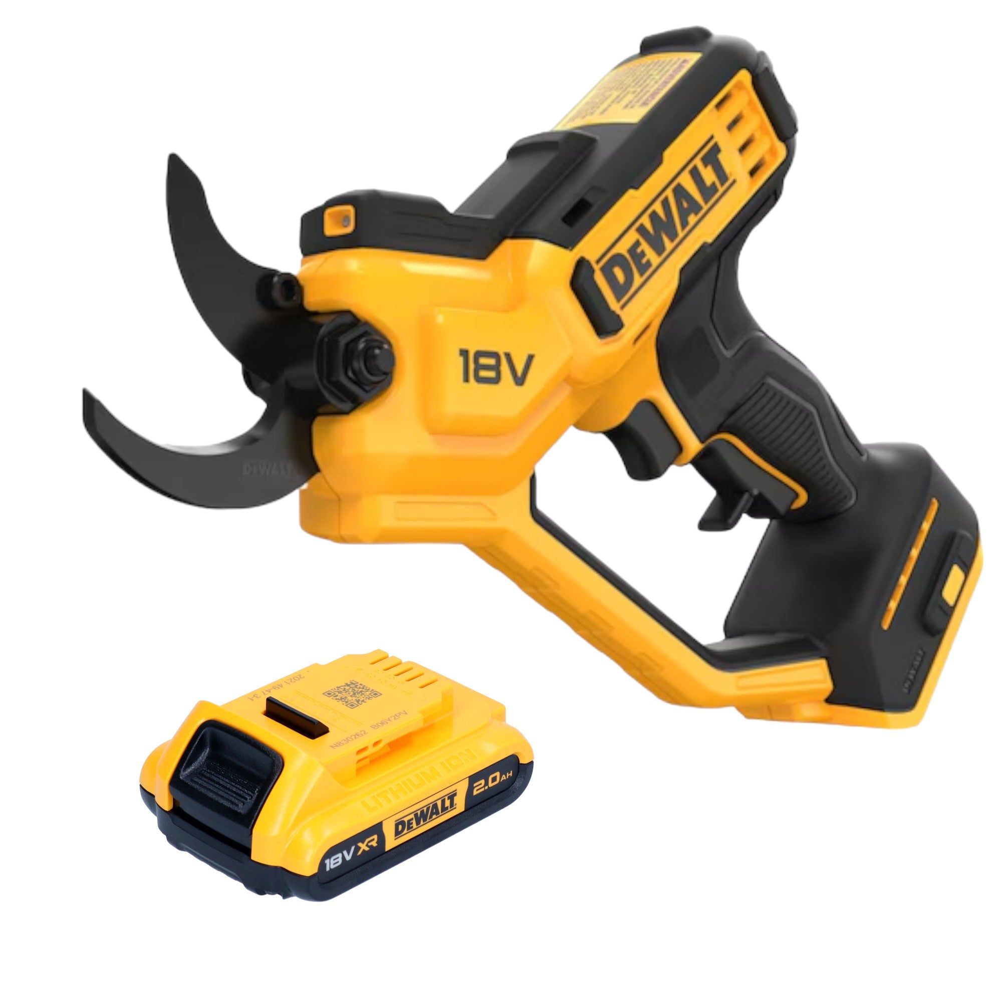 DeWalt DCMPP 568 N Akku Astschere 18 V 38 mm 1x Akku 2 0 Ah ohne Ladegeraet 0 - toolbrothers