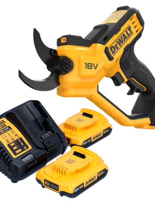 Sekator akumulatorowy DeWalt DCMPP 568 D2 18 V 38 mm + 2x akumulator 2,0 Ah + ładowarka