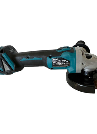 Makita DGA 514 RFJU1 Akku Winkelschleifer 18 V 125 mm Brushless + 2x Akku 3,0 Ah + Ladegerät + Makpac