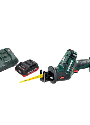 Metabo SSE 18 LTX Compact Akku Reciprosäge Säbelsäge 18 V 13 mm + 1x LiHD Akku 4,0 Ah + Ladegerät