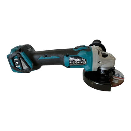 Makita DGA 514 RM1JU1 Akumulatorowa szlifierka kątowa 18 V 125 mm bezszczotkowa + 1x akumulator 4,0 Ah + ładowarka + Makpac