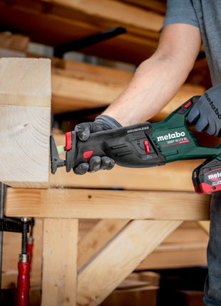 Metabo SSEP 18 LT BL Akku Säbelsäge 18 V 32 mm Brushless ( 601617850 ) Solo - ohne Akku, ohne Ladegerät