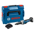 Bosch GGS 18V-23 PLC Profesjonalna akumulatorowa szlifierka prosta 18 V bezszczotkowa + 1x akumulator ProCore 4,0 Ah + L-Boxx - bez ładowarki