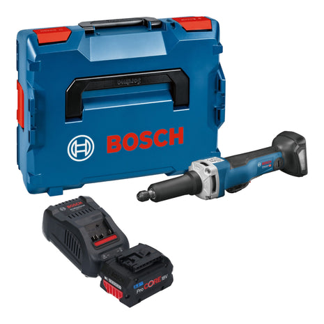 Bosch GGS 18V-23 PLC Professional Akku Geradschleifer 18 V Brushless + 1x ProCore Akku 5,5 Ah + Ladegerät + L-Boxx