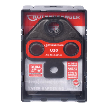 Szczęka zaciskowa Rothenberger Standard U20 o szerokości nominalnej 20 mm ( 015314X )