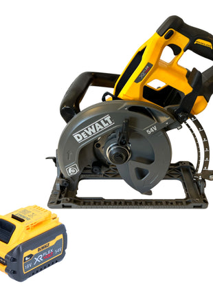 Sierra circular a batería DeWalt DCS 577 N 54 V FlexVolt 190 mm sin escobillas + 1x batería 6,0 Ah - sin cargador