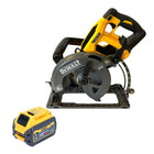 Sierra circular a batería DeWalt DCS 577 N 54 V FlexVolt 190 mm sin escobillas + 1x batería 6,0 Ah - sin cargador