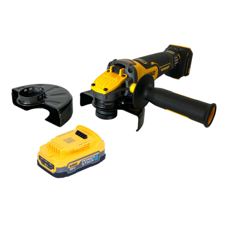 Amoladora angular a batería DeWalt DCG 416 VS N 18 V 125 mm sin escobillas + 1x batería PowerStack 1,7 Ah - sin cargador