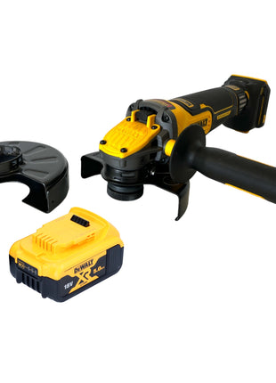 Amoladora angular a batería DeWalt DCG 416 VS N 18 V 125 mm sin escobillas + 1x batería 5,0 Ah - sin cargador