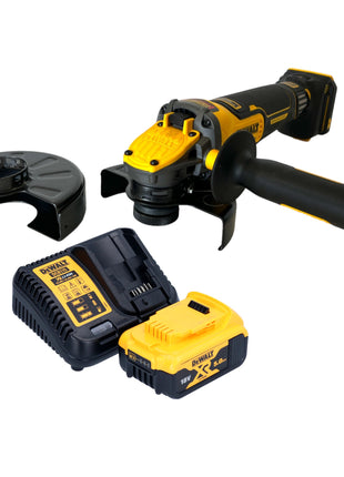 Amoladora angular a batería DeWalt DCG 416 VS P1 18 V 125 mm sin escobillas + 1x batería 5,0 Ah + cargador