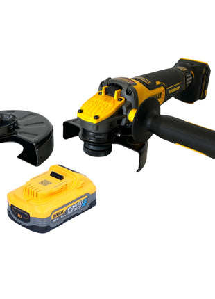 Amoladora angular a batería DeWalt DCG 416 VS N 18 V 125 mm sin escobillas + 1x batería PowerStack 5,0 Ah - sin cargador