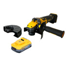 Amoladora angular a batería DeWalt DCG 416 VS N 18 V 125 mm sin escobillas + 1x batería PowerStack 5,0 Ah - sin cargador