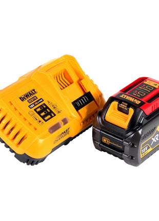 Amoladora angular a batería DeWalt DCG 460 T1 54 V 230 mm + 1x batería 6,0 Ah + cargador